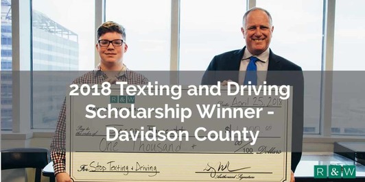 2018-Texting-and-Driving-Scholarship-Winner-Davidson-County