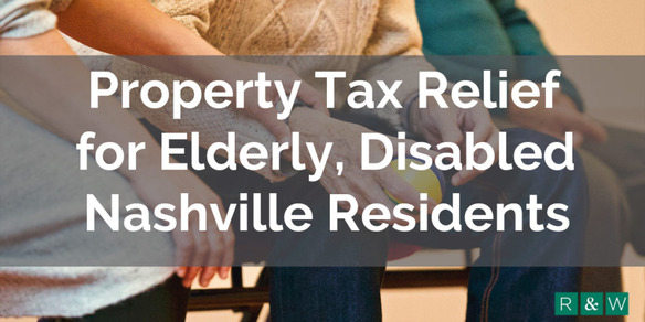 Property Tax Relief Elderly Nashville Residents