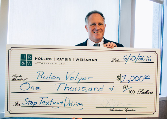 Raybin-Weissman-Stop-Texting-and-Driving-Scholarship-Money