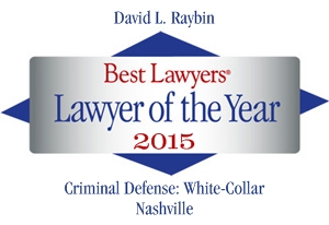 David Raybin Best Nashville Lawyer of the Year 2015