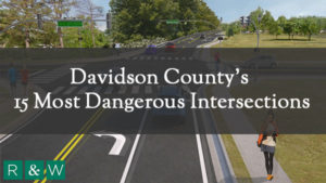 Davidson County’s 15 Most Dangerous Intersections